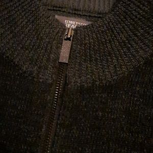 Full zip mens sweater